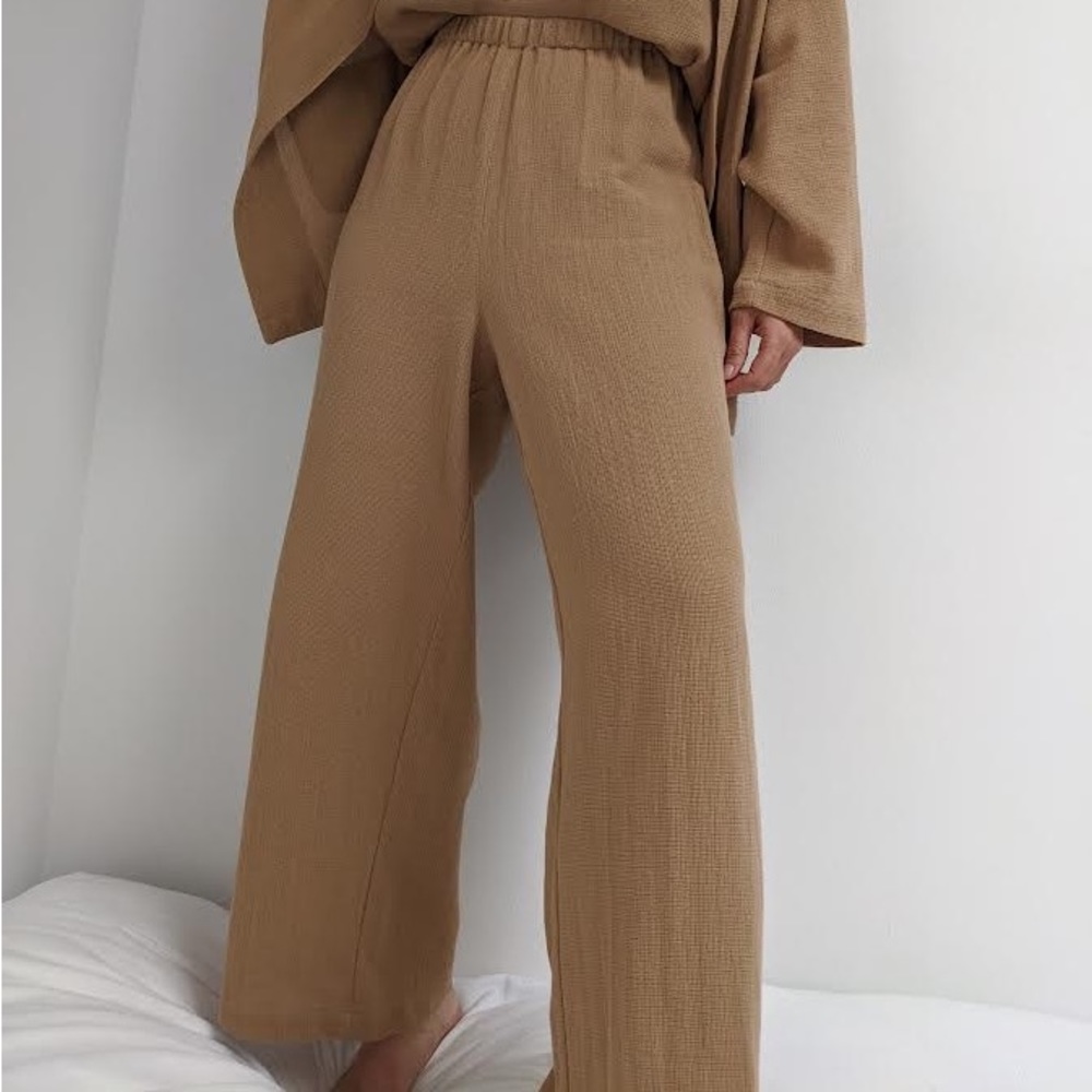 Na Nin Patricia Waffled Cotton Pant